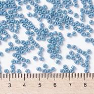 MIYUKI Round Rocailles Beads, Japanese Seed Beads, (RR4482) Duracoat Dyed Opaque Bayberry, 8/0, 3mm, Hole: 1mm, about 2111~2277pcs/50g(SEED-X0055-RR4482)