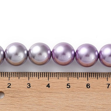 Eco-Friendly Grade A Glass Pearl Beads(HY-XCP0001-15)-5