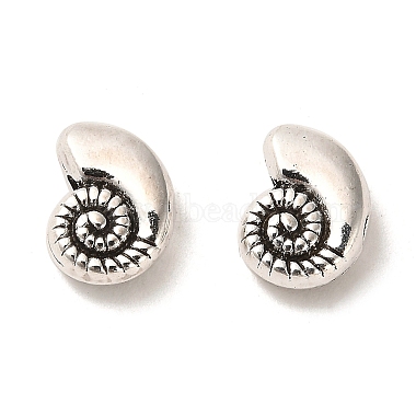 Antique Silver Shell Shape Alloy Beads