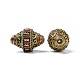 Perles de style tibétain manuelles(TIBEB-C002-04A-AG)-1
