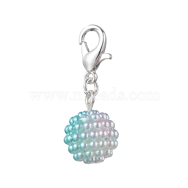 décorations de pendentif en perles d'imitation acrylique(HJEW-JM01720)-4
