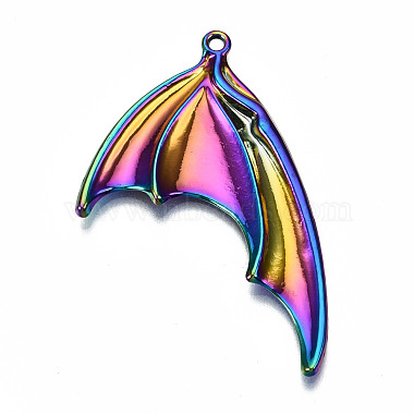Gros pendentifs en alliage de couleur arc-en-ciel plaqué(PALLOY-S180-016-RS)-3