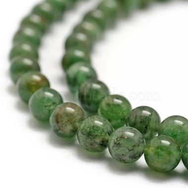 Chapelets de perles en aventurine vert naturel(G-E380-02-4mm)-3