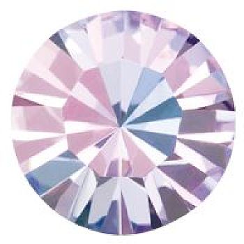 Preciosa&reg MAXIMA Crystal Round Stones, Czech Crystal, Aluminium Layer, Round(431 11 615 Chaton), 00030 265 Vitrail Light, SS24(5.25~5.45mm)