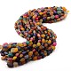 Dyed Natural Weathered Agate Bead Strands(G-J271-42)-1