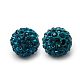Polymer Clay Rhinestone Beads(X-RB-C1438-10mm-A06)-1