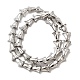 perles en verre plaquent brins(X-EGLA-F166-14P)-2