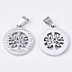 201 Stainless Steel Pendants(STAS-N089-45P)-2