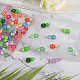 60Pcs 10 Styles Luminous Transparent & Opaque Resin Pendants Sets(RESI-CA0001-71)-4