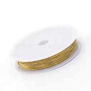 Round Copper Jewelry Wire, Light Khaki, 20 Gauge, 0.8mm, about 721.78 Feet(220m)/1000g(CWIR-S003-0.8mm-13)