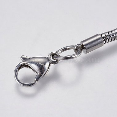 304 Stainless Steel Round Snake Chain Bracelet Making(STAS-F139-056P-C)-2