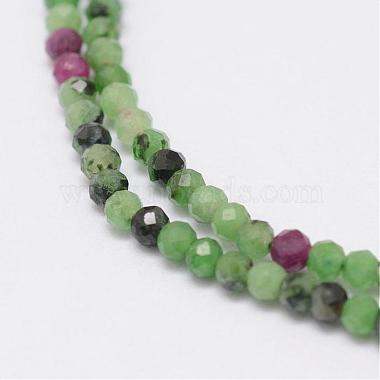 Natural Ruby in Zoisite Beads Strands(G-E351-02)-3