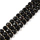 Natural Black Onyx(Dyed & Heated) Beads Strands(G-P508-A03-01)-1