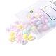 50Pcs 5 Colors Transparent Acrylic Beads(TACR-CC0001-02)-4
