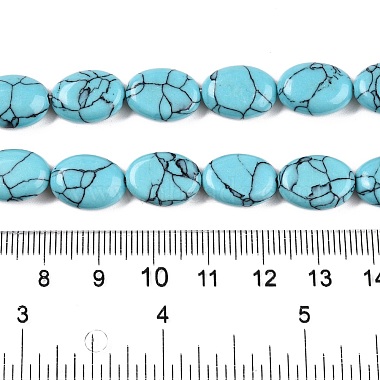 Synthetic Turquoise Beads Strands(G-M206-43)-5