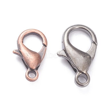 Alloy Lobster Claw Clasps(PALLOY-XCP0001-31)-2