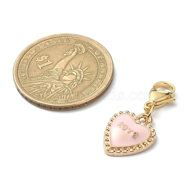 Valentine's Day Alloy Enamel Pendants Decoratios(HJEW-JM01162)-3