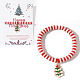 Elegant Christmas Handmade Polymer Clay Heishi Beaded Stretch Bracelets(MV9996-47)-1