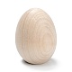 Huevos de pascua de madera en blanco sin terminar(WOOD-B002-01)-1