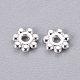 Alliage daisy séparateurs perles de style tibétain(K08SK022-01S)-1