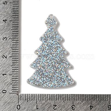 pendentifs en acrylique pour arbre de Noël(OACR-L018-01D)-3