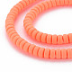 Handmade Polymer Clay Beads Strands(CLAY-N008-39)-4