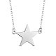 SHEGRACE Rhodium Plated 925 Sterling Silver Pendant Necklace(JN730A)-1