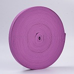 Colored Flat Elastic Rubber Band, Webbing Garment Sewing Accessories, Camellia, 25mm, about 43.74 yards(40m)/roll(EC-WH0002-11)