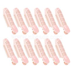 Volumizing Hair Root Clips, Naturaly Fluffy Curly Hair Styling Tool, Light Salmon, 105x30x24mm(MRMJ-WH0061-10E)