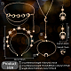 Moon & Star & Sun Rhinestone Jewelry Set(SJEW-AN0001-53)-2