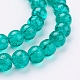 Spray Painted Crackle Glass Beads Strands(CCG-Q001-6mm-15)-3