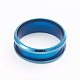 201 Stainless Steel Grooved Finger Ring Settings(MAK-WH0007-16L-C)-2