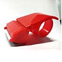 Plastic Tape Dispenser, Tape Cutter, Roll Tape Holder, Orange, Fit For 5cm Tape, 16x5.85x8.2cm