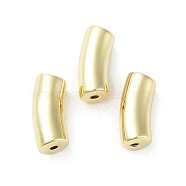 Rack Plating Brass Beads, Cadmium Free & Lead Free, Long-Lasting Plated, Real 18K Gold Plated, 19x7.5mm, Hole: 1.8mm(KK-E102-21G)