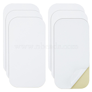 EVA Non-slip Mat, Self Adhesive Furniture Pad, Rectangle, White, 304.8x152.4x2mm(FIND-WH0126-376B)