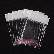 Cellophane Bags, White, 8x6cm, Unilateral Thickness: 0.025mm, Inner Measure: 5.7x6cm, Hole: 6mm(OPC-I002-6x8cm)