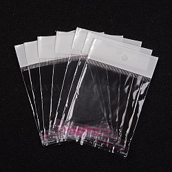Cellophane Bags, White, 8x6cm, Unilateral Thickness: 0.025mm, Inner Measure: 5.7x6cm, Hole: 6mm(OPC-I002-6x8cm)