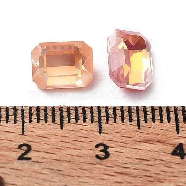 Electroplate K9 Glass Rhinestone Cabochons(RGLA-M016-A01-AM)-3