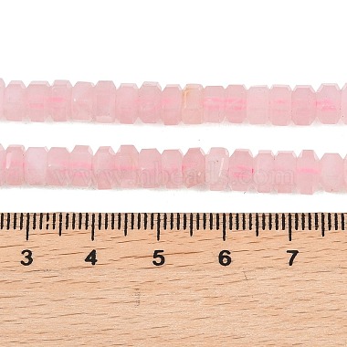 Natural Rose Quartz Beads Strands(G-G317-A20-3X6MM)-4