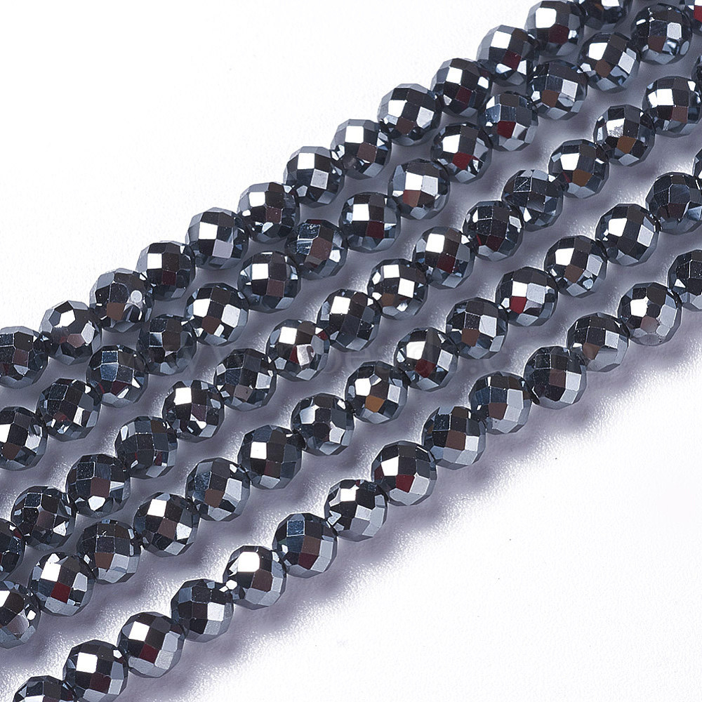 Shop NBEADS 3 Strands about 205 Pcs Black Synthetic Turquoise