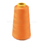 3000M Polyester Machine Embroidery Threads, Sewing Thread for Quilting Crafts, Orange, 0.1mm, about 3280.84 Yards(3000m)/Roll(FB-CBA5736-01A)