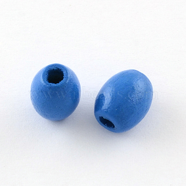 Dyed Natural Wood Beads(X-WOOD-R249-032)-2