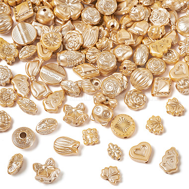 100G Pearlized Opaque Acrylic Beads(TACR-TA0001-83)-2