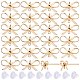 20Pcs Brass Stud Earring Findings(KK-SC0003-92)-1