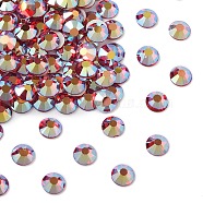 Preciosa&reg MAXIMA Crystal No Hotfix Flatback Stones, Czech Crystal, Dura Foiling, Round(438 11 615 Chaton Rose), 90070 200 Light Siam AB, SS8(2.3~2.5mm)(Y-PRC-NSS8-90070-200)