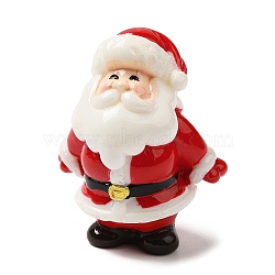 Christmas Theme Resin Display Decorations, for Car or Home Office Desktop Ornaments, Santa Claus, 30x21x36mm(DJEW-F022-B02)