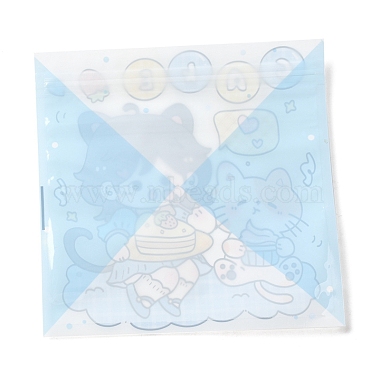 Square Plastic Packaging Zip Lock Bags(OPP-D004-01A)-2
