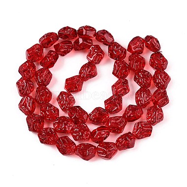 Electroplate Glass Beads Strands(EGLA-N012-08N)-2