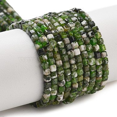 Cube Diopside Beads