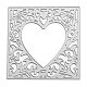Valentine's Day Frame Carbon Steel Cutting Dies Stencils(X-DIY-WH0170-174)-1